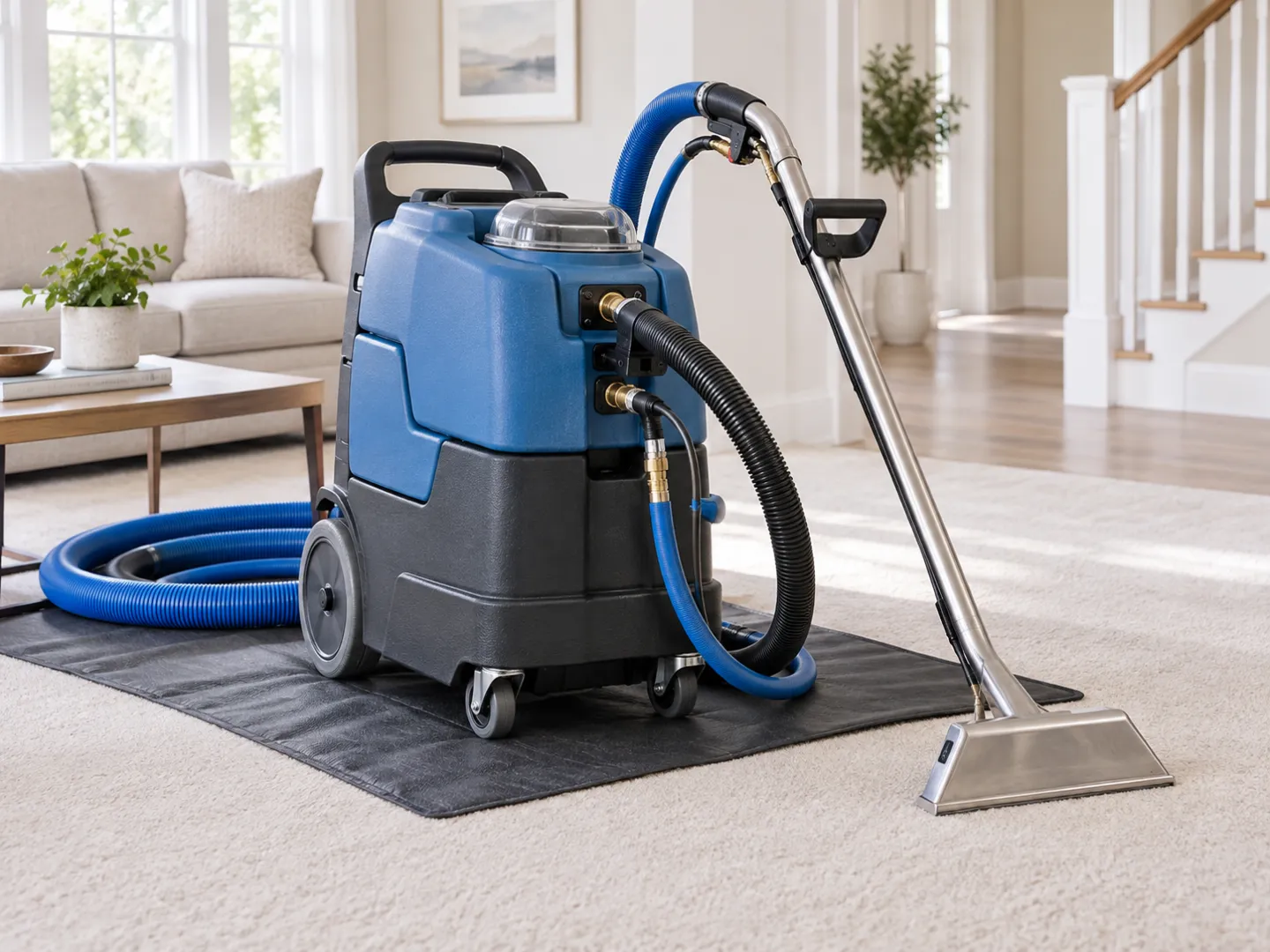 Professional hot-water extraction equipment